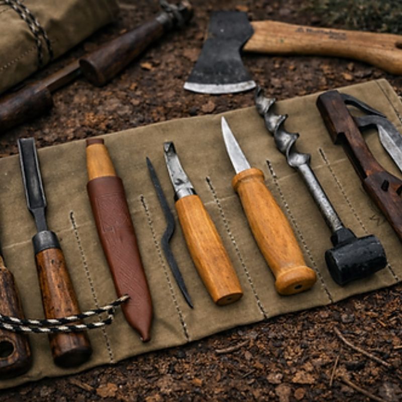 Campcraft Outdoors Bushcraft Tool Roll