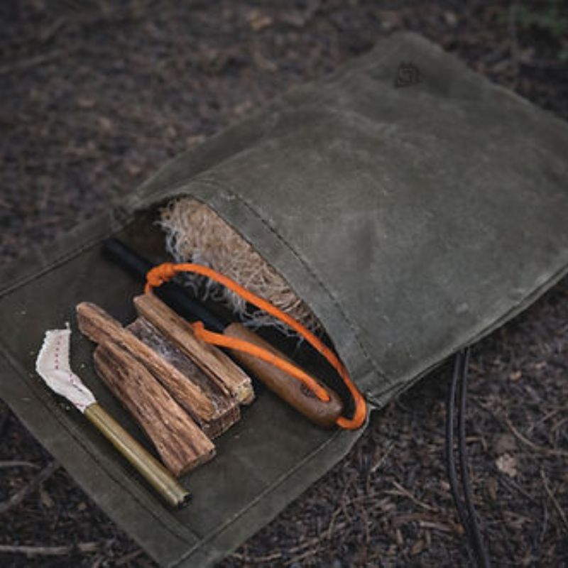 Campcraft Outdoors Roll Top Tinder Bag